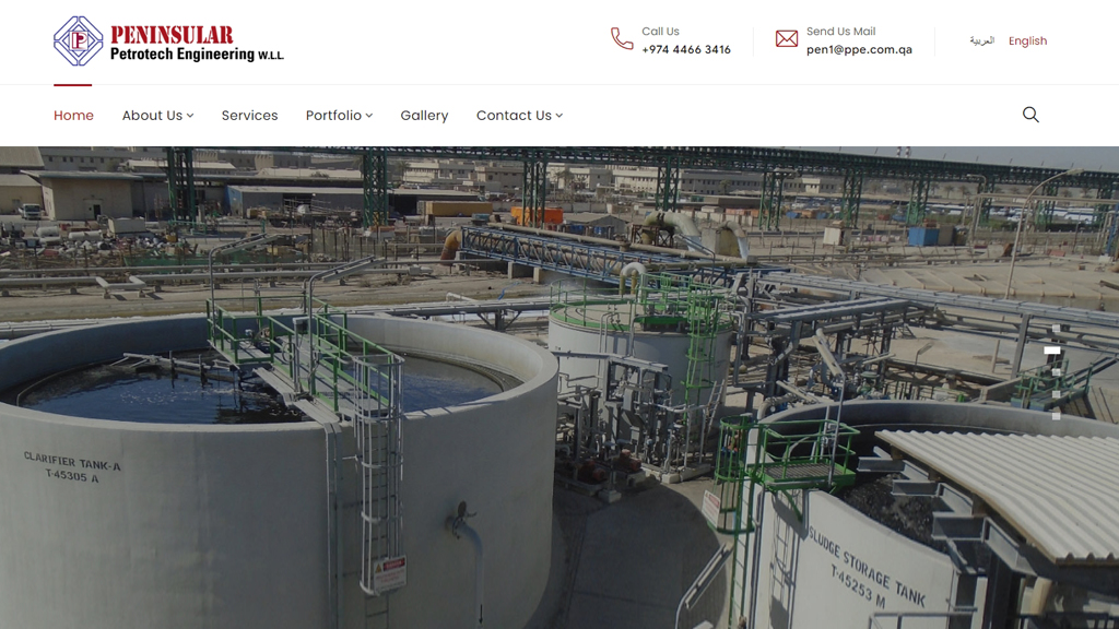 Peninsular Petrotech Engineering New Website Launched